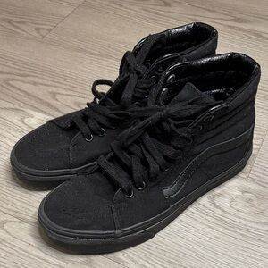 Vans Black High-Top Sneakers